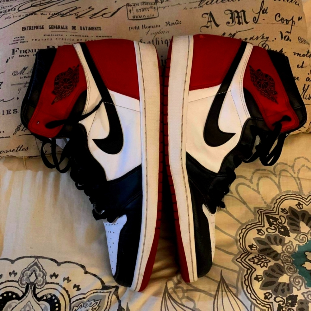 Jordan 1 Black Toe 2016 Size 14